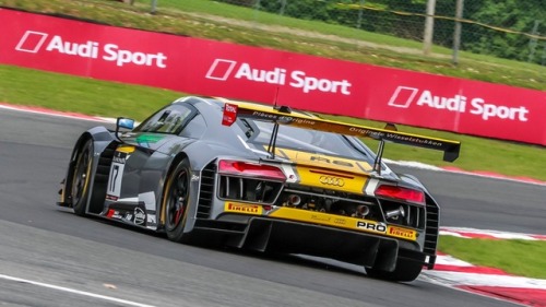 Team WRT’s N° 17 Audi R8 LMS GT3 earned some silver in the second Blancpain GT Series Sprint Cup rac