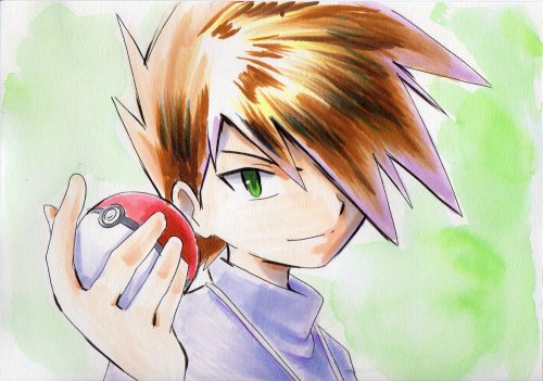 theviolenttomboy:Iwane just posted a bunch of art, and here are his PokeSpe ones! Looking good, Sou!