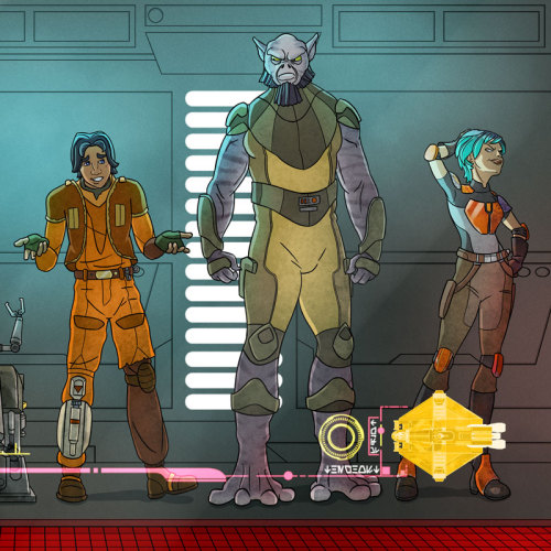 Star Wars Rebels meets Guardians of the Galaxy.