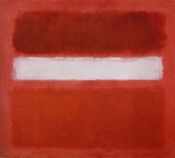 dailyrothko: Mark Rothko, White Stripe, 1958