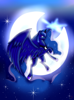 epicbroniestime:  Raising the Moon by =SquigyButt