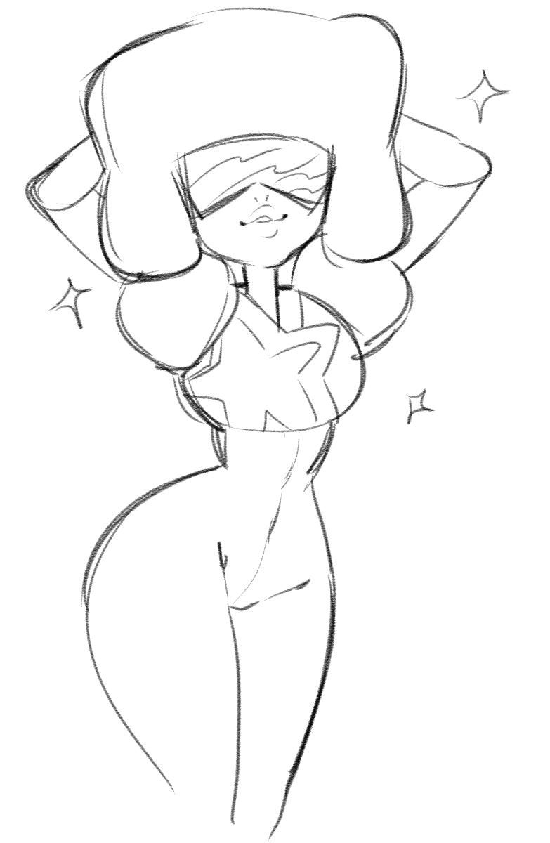 deerieres:  ive never drawn garnet b4 so here   &lt;3 &lt;3 &lt;3