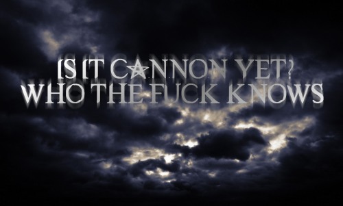 castiel-took-the-tardis:I made some more accurate intro title cards for Supernatural.