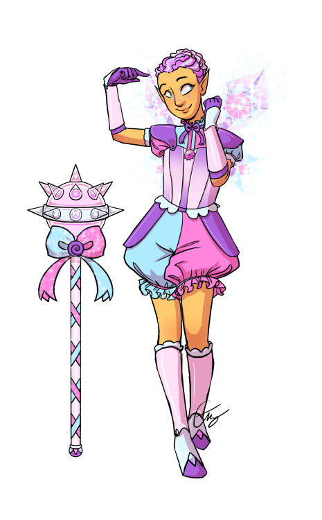 some more winx next gen stuff~ this time featuring @prince-amethyst‘s character’s Athena and Candy, 