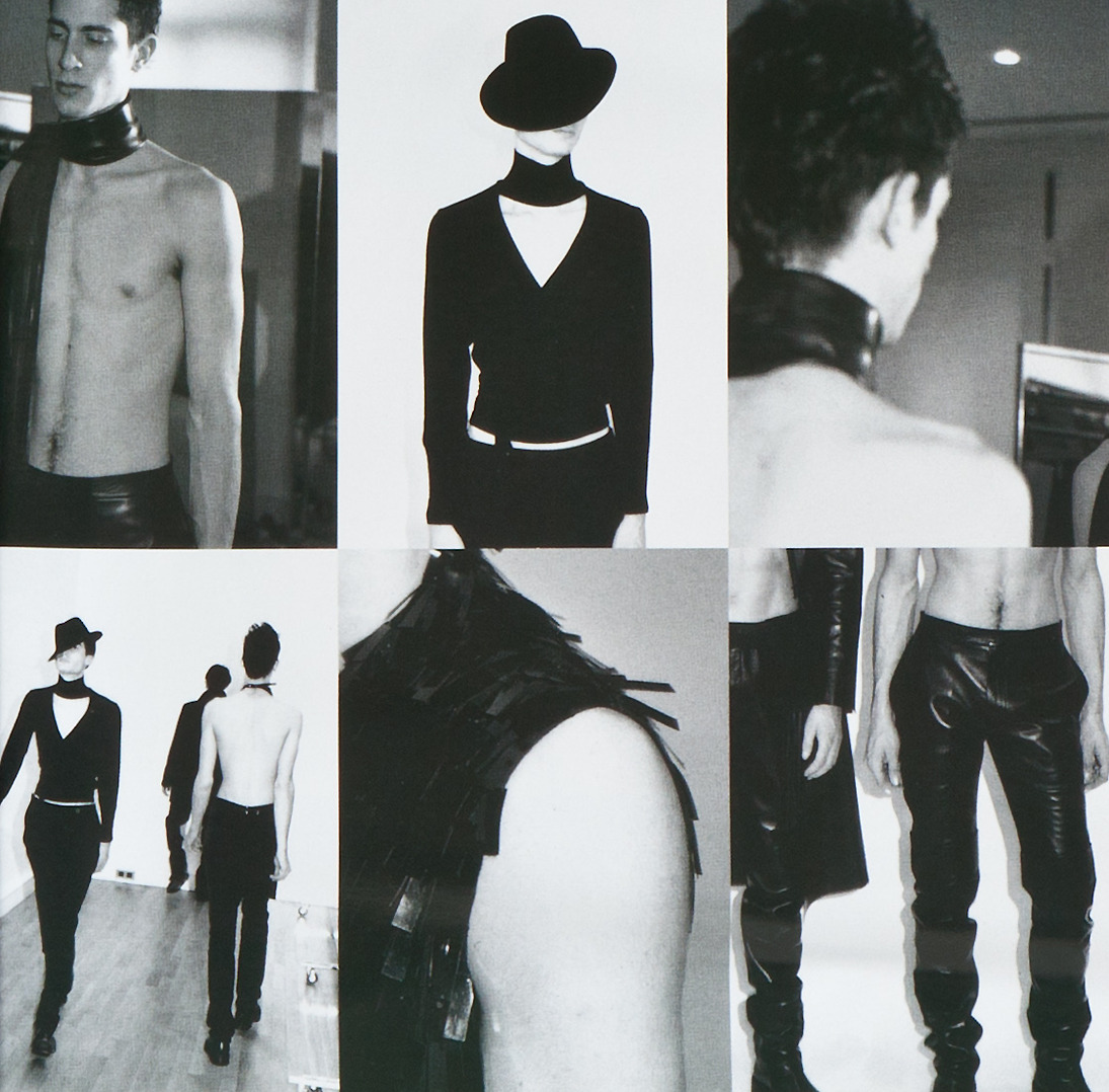 vuittonv: Yves Saint Laurent A/W 2000-01 fittings, photographed by Steven Klein.