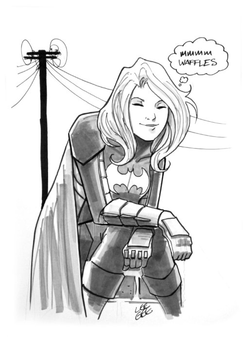 angelophile:  Batgirl sketches by Lee Garbett. (Source)
