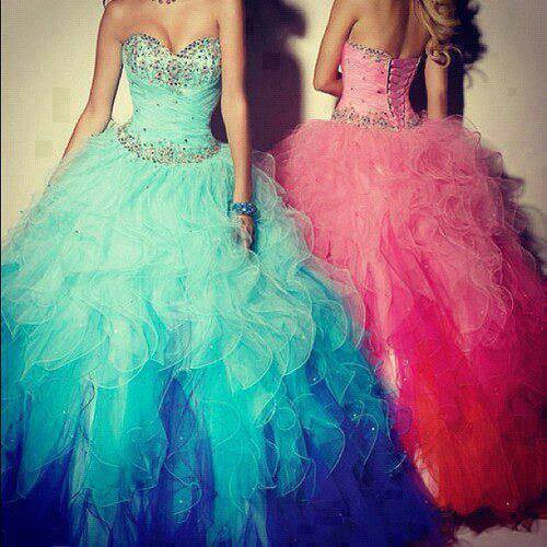 Beautiful baby blue prom dresses