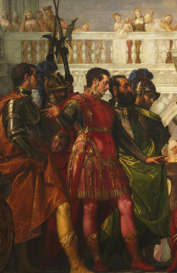Paolo Veronese. Detail from The Family of Darius before Alexander.