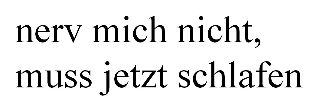 Mehr Kraft als Mut, mit mehr Schnaps als Blut