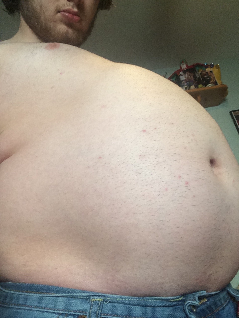 chubbyjules:  I feel really bloated today  Someone deleted op&rsquo;s caption