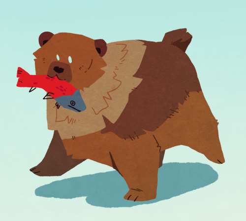 classic-draws:Happy Fat Bear Week!