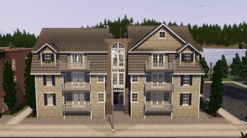 nantucketupsnott: The Grey Lady Here’s my brand new build and yes, it’s another apartment building w