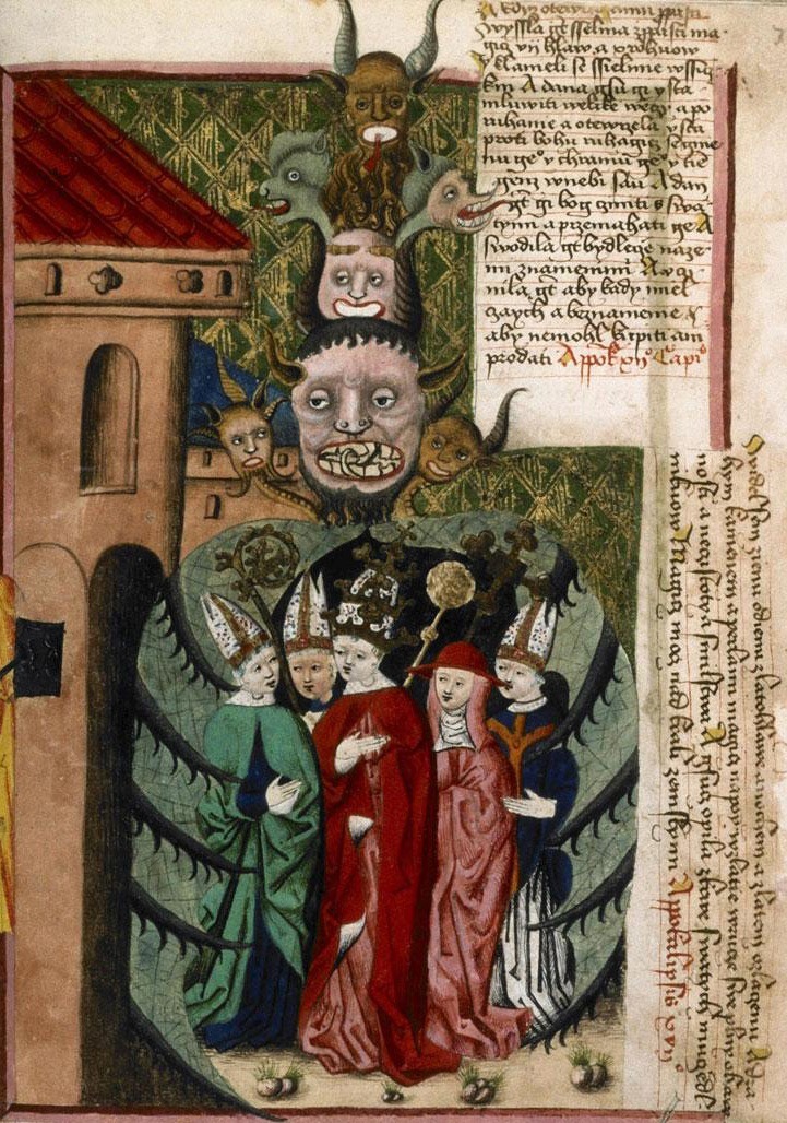 discarding images — the pope and the Church hierarchy