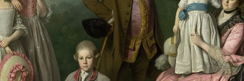 my18thcenturysource:On Wednesdays We Wear Pink:“The Pybus family”, c.1769, Nathaniel Dance, National