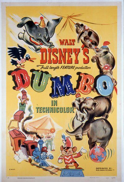 oldies-gal:  Fact: Dumbo is the only title character to not speak in his own animated