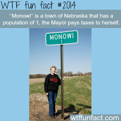 Narcimallows:  Fanimal-Crossing:  Wtf-Fun-Factss:  Monowi, A Town Of Nebraska - Wtf