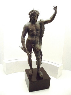 romegreeceart:  Vejovis by j. kunst on Flickr.   VEJOVIS, God of Healing  * Archaeological Museum of Viterbo