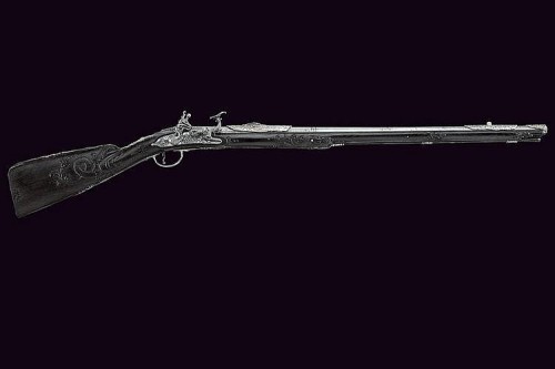 Beautiful Italian snaphaunce musket crafted by Giuseppe Guardiani, early 19th century.