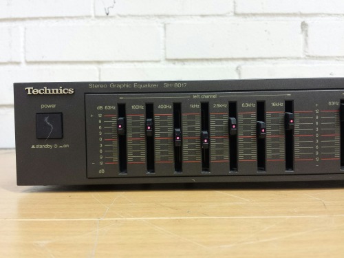 Technics SH-8017 Stereo Graphic Equalizer, 1989