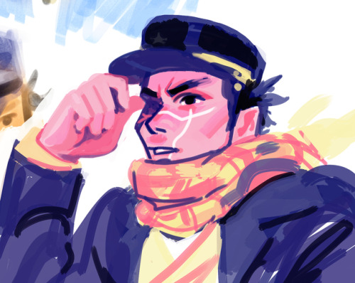 goodbirb:i caught up with golden kamuy in one day.. 