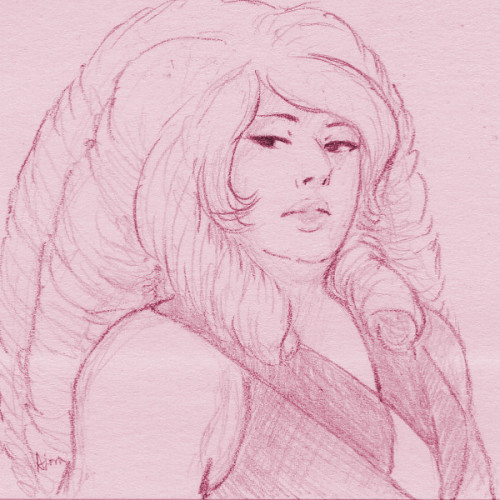 ajoraverse: Do you ever just get really tired of everything? Quickie 3x3″ post-it note doodle. 