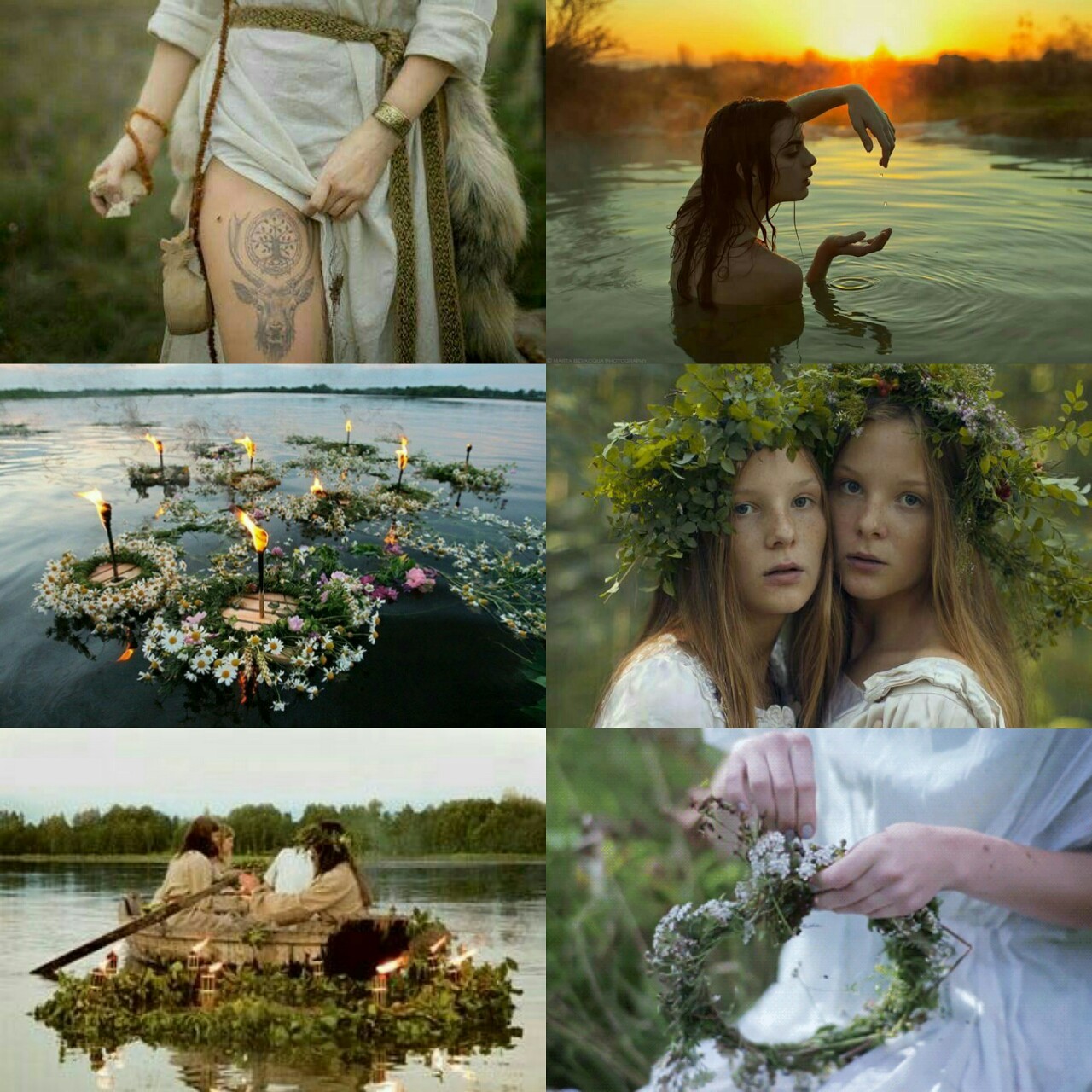 decadent-witch:  Kupala Night - old Slavic celebration. It relates to summer solstice.