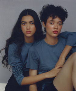 driflloon:gals: sabrina and brynn for blanc magazine