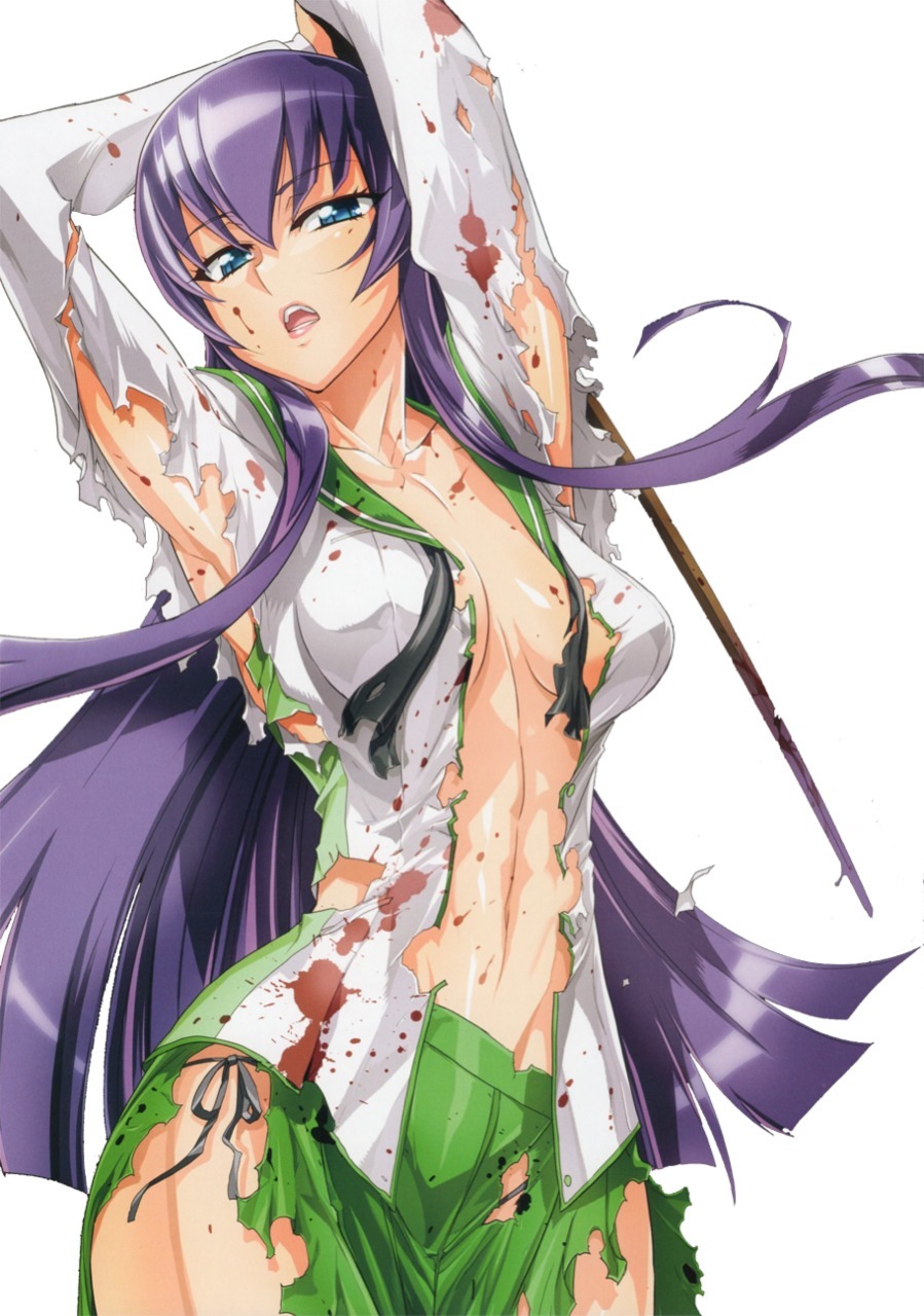sw33tangel:  Saeko Busujima ❤️