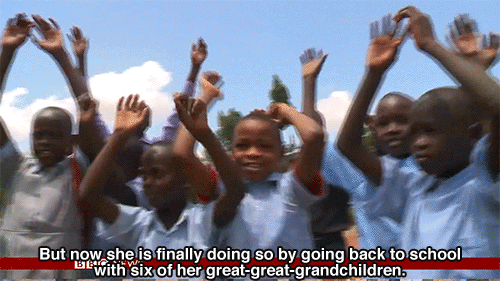 huffingtonpost:90-Year-Old Kenyan Woman Goes To School, Learns To Read And Write
