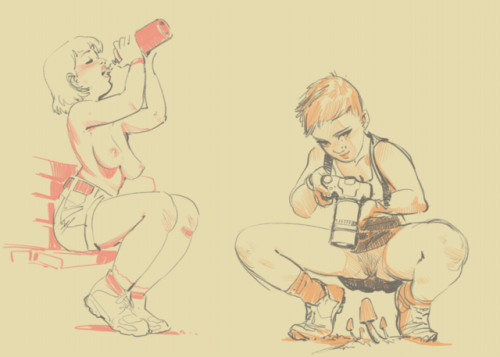 wintonkidd:Here’s a couple more hiker girls that were up on Patreon last month!