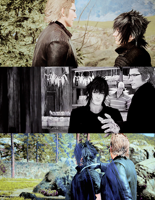 zacksoldiers:Noctis Week » Day Four || Favorite Relationship » Ignis & Noctis                   