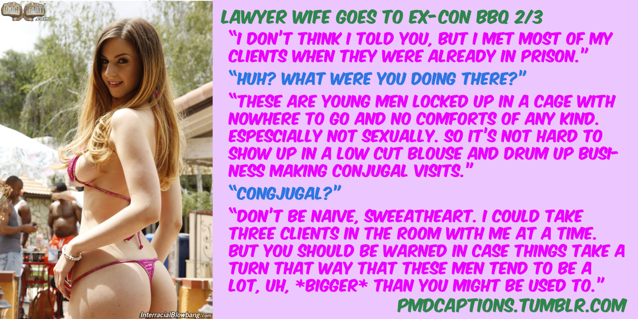 Lawyer Wife Goes to Ex-Con BBQ: A Quick Story
