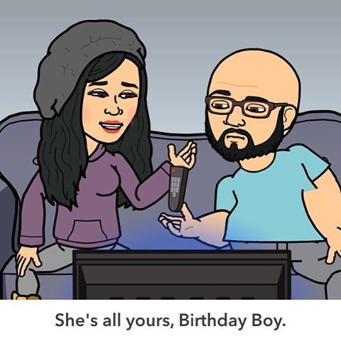 Happy birthday to my bff/hubby. #birthday #bday #party #instabday #bestoftheday #birthdaycake #cake 