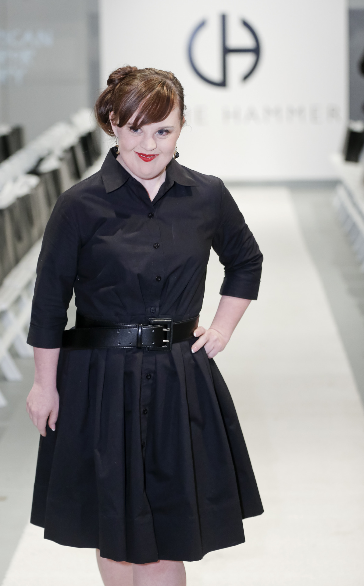 zimbio:  Jamie Brewer Is Our New Favorite Runway ModelBrewer was featured in the