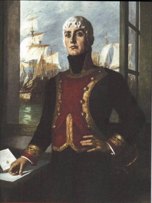 valinaraii:valinaraii:A posthumous portrait of Cosme Damián Churruca y Elorza (1761-1805) , one of t