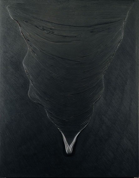 hoaxvault: Takesada Matsutani 松谷武判 (Japanese, b. 1937, Osaka, Japan, based Paris) - Wave S-1 2009 &n