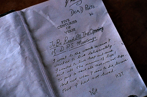 DEAD POETS SOCIETY (1989)