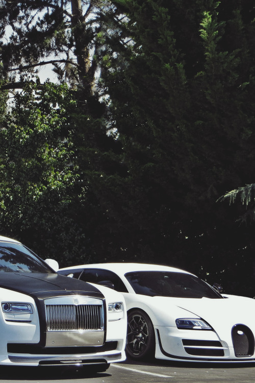 Rolls Royce x Bugatti Veyron / photographer