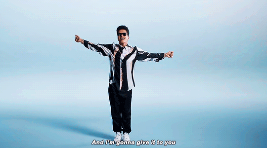 ruinedchildhood:  get you a man like Bruno Mars