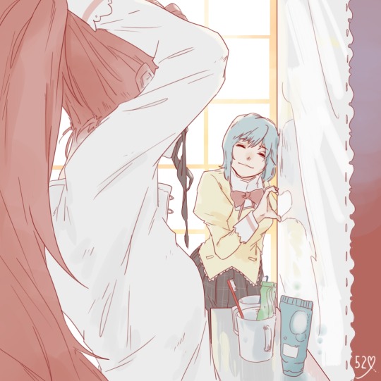 「おっ、おはよう…さや…」 by Mt.sp (Source)