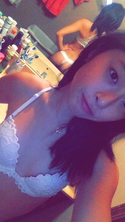 memohisxtokyo:Showing off her new bra and thong