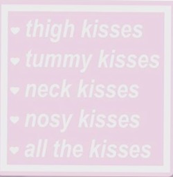 daddys-dirtykittens:  Daddy’s kisses are