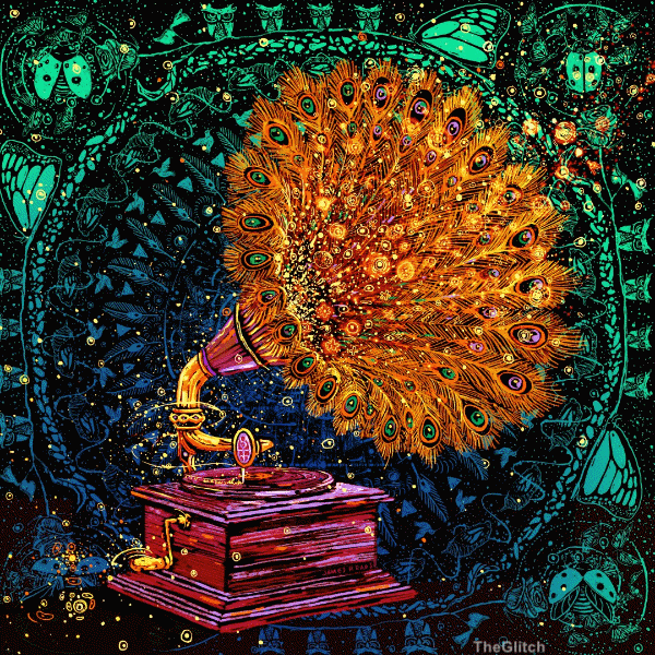 culturenlifestyle:Psychedelic Nature-Inspired Swirling Illustrations Are Animated
