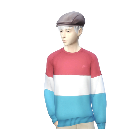 simblrryuffy:  [Ryuffy] Short Layered Hairstyle ( Male, SIMS 4 ) hatstyles are available.  Download: