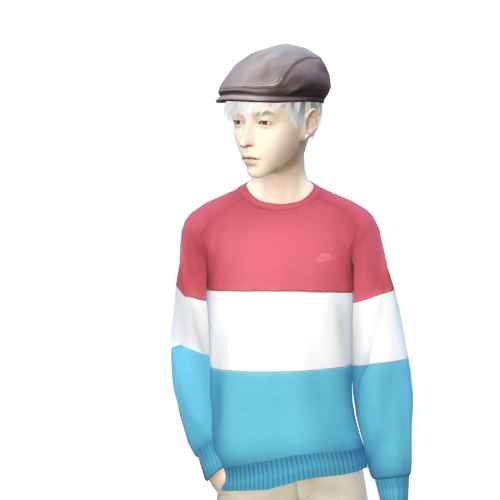 simblrryuffy: [Ryuffy] Short Layered Hairstyle ( Male, SIMS 4 ) hatstyles are available. Download: