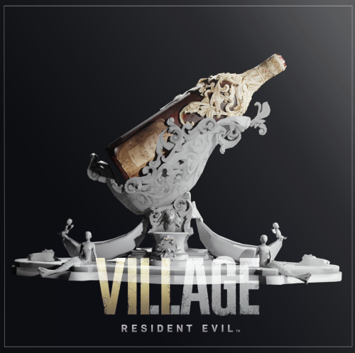 Resident Evil 8 Village Wine Sanguis VirginsExtracted from original game by StickloveConverted by me
