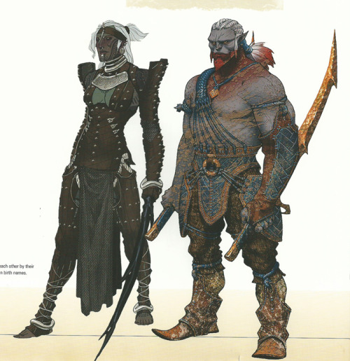 costumecommunityservice:  Scans from World of Thedas courtesy of hyperbali! You guys, Dragon Age has got its fashion together at last I’m so happy :’) Just you wait, there’ll be oneeee NPC in an outfit from DA:O just to spite me. 