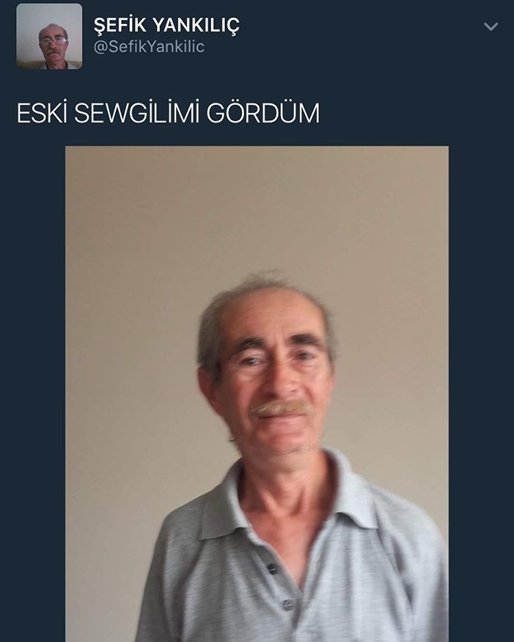 Eski sevgilimi gördüm