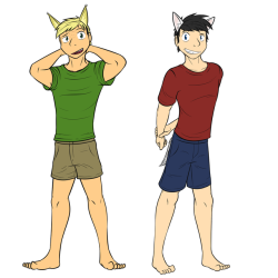 Humanized Anthros?  Yeah, For Halloween I Had The Idea Of Human Versions Of My Anthro