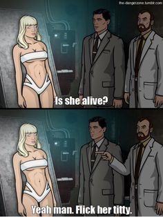 I am falling in love with this show everyday #archer